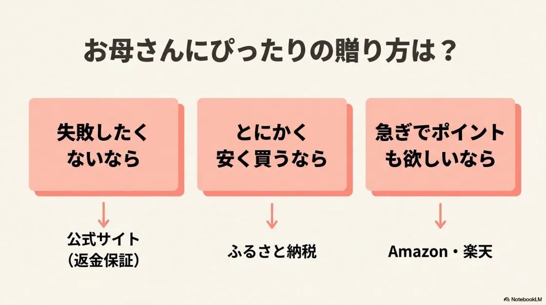 失敗したくない、安さ重視などニーズ別の購入先ルート診断